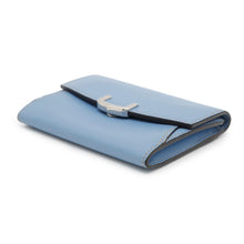 Load image into Gallery viewer, CARTIER Coin purse Light Blue Leather

