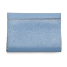 Load image into Gallery viewer, CARTIER Coin purse Light Blue Leather
