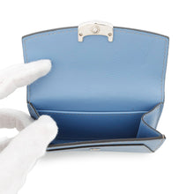 Load image into Gallery viewer, CARTIER Coin purse Light Blue Leather
