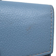 Load image into Gallery viewer, CARTIER Coin purse Light Blue Leather
