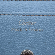 Load image into Gallery viewer, CARTIER Coin purse Light Blue Leather
