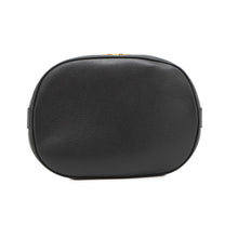 将图像加载到图库查看器中，CHANEL Triple Coco Chain Drawstring Bag Black Caviar Leather
