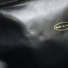 将图像加载到图库查看器中，CHANEL Triple Coco Chain Drawstring Bag Black Caviar Leather
