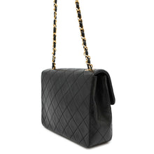 Load image into Gallery viewer, CHANEL Mini Matelasse Chain Bag BlackA01163 Lambskin Size 20
