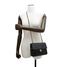 将图像加载到图库查看器中，CHANEL Mini Matelasse Chain Bag BlackA01163 Lambskin Size 20
