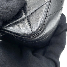 Load image into Gallery viewer, CHANEL Mini Matelasse Chain Bag BlackA01163 Lambskin Size 20
