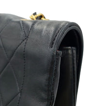 将图像加载到图库查看器中，CHANEL Diana Chain Shoulder Bag BlackA01164 Lambskin Size 22
