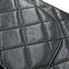 将图像加载到图库查看器中，CHANEL 2.55 Chain Shoulder Bag BlackA37590 Aged Calf Leather Size 25
