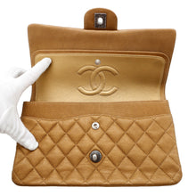 将图像加载到图库查看器中，CHANEL Matelasse Chain Shoulder Bag GoldA01112 Caviar Leather Size 25
