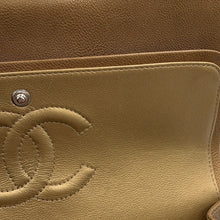 将图像加载到图库查看器中，CHANEL Matelasse Chain Shoulder Bag GoldA01112 Caviar Leather Size 25
