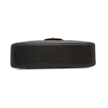 Load image into Gallery viewer, CHANEL Mademoiselle Chain Shoulder Bag Black Lambskin Size 30
