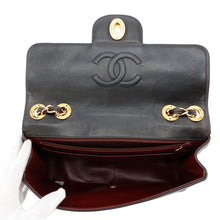 Load image into Gallery viewer, CHANEL Mademoiselle Chain Shoulder Bag Black Lambskin Size 30
