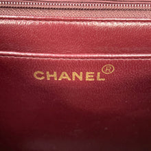 Load image into Gallery viewer, CHANEL Mademoiselle Chain Shoulder Bag Black Lambskin Size 30
