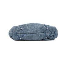 将图像加载到图库查看器中，CHANEL CHANEL22 ChainShoulder Bag BlueAS3980 Denim Size Mini
