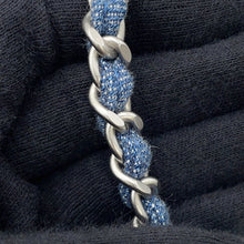 将图像加载到图库查看器中，CHANEL CHANEL22 ChainShoulder Bag BlueAS3980 Denim Size Mini
