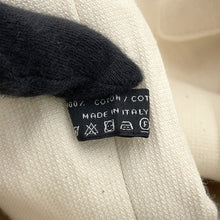 将图像加载到图库查看器中，CHANEL Beach bag Ivory Cotton100%
