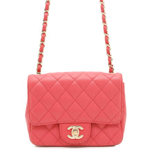 将图像加载到图库查看器中，CHANEL Matelasse ChainShoulder Bag PinkA35200 Caviar Leather Size 18
