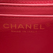 将图像加载到图库查看器中，CHANEL Matelasse ChainShoulder Bag PinkA35200 Caviar Leather Size 18
