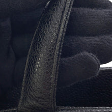 将图像加载到图库查看器中，CHANEL ★Decacoco Tote Bag Black Caviar Leather
