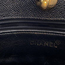 将图像加载到图库查看器中，CHANEL Decacoco Tote Bag Black Caviar Leather
