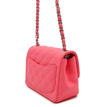 Load image into Gallery viewer, CHANEL Mini Matelasse Chain Shoulder Bag PinkA35200 Lambskin Size 18
