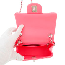 Load image into Gallery viewer, CHANEL Mini Matelasse Chain Shoulder Bag PinkA35200 Lambskin Size 18
