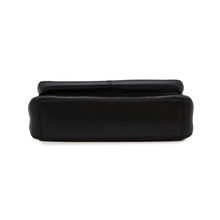 将图像加载到图库查看器中，CHANEL CC Logo ChainTote Bag Black Caviar Leather
