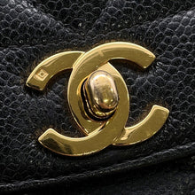 Load image into Gallery viewer, CHANEL Diana ChainShoulder Bag BlackA01165 Caviar Leather Size 25
