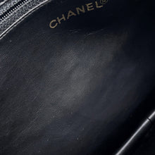 将图像加载到图库查看器中，CHANEL Chain Tote Bag BlackA03675 Caviar Leather
