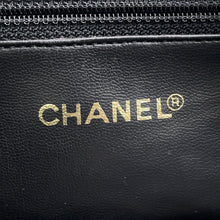 将图像加载到图库查看器中，CHANEL Chain Tote Bag BlackA03675 Caviar Leather

