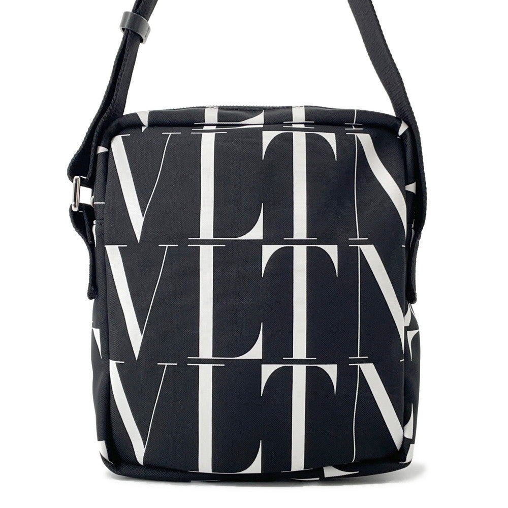 Valentino Garavani VLTNLogo Shoulder Bag BlackUY2B0987 Canvas