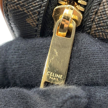 将图像加载到图库查看器中，CELINE ★Triomphe 2-way bowling bag Tan110462 PVC Leather Size Mini
