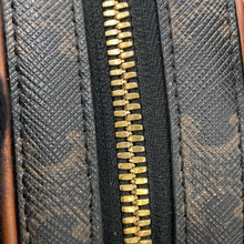Load image into Gallery viewer, CELINE Triomphe 2-way Bowling Bag Tan110462 PVC Leather Size Mini
