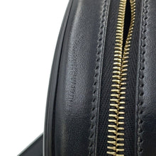 将图像加载到图库查看器中，CELINE Oval Purse Cuir Triomphe Shoulder Bag Black10I703 Leather

