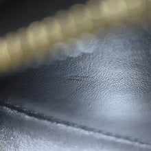 将图像加载到图库查看器中，CELINE Oval Purse Cuir Triomphe Shoulder Bag Black10I703 Leather
