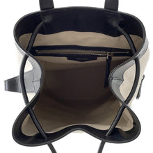 Load image into Gallery viewer, JIMMY CHOO EVAN Backpack Natural/Black222EVAN Canvas Leather
