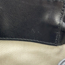 Load image into Gallery viewer, JIMMY CHOO EVAN Backpack Natural/Black222EVAN Canvas Leather
