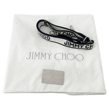 Load image into Gallery viewer, JIMMY CHOO EVAN Backpack Natural/Black222EVAN Canvas Leather
