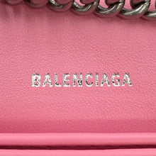 将图像加载到图库查看器中，BALENCIAGA Crush 2WAY Shoulder Bag Pink736016 Leather Size XS
