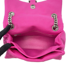 Load image into Gallery viewer, BALENCIAGA Crush 2way Quilted Bag Pink782088 Nylon Size S
