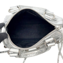 将图像加载到图库查看器中，BALENCIAGA Le Cagoule 2-way Shoulder Bag Silver792599 Leather Size Nano
