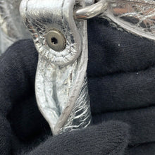 将图像加载到图库查看器中，BALENCIAGA Le Cagoule 2-way Shoulder Bag Silver792599 Leather Size Nano
