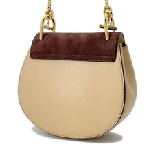 Load image into Gallery viewer, Chloe Drew Chain Shoulder Bag Beige/Brown Leather suede
