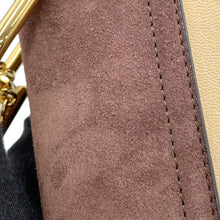Load image into Gallery viewer, Chloe Drew Chain Shoulder Bag Beige/Brown Leather suede
