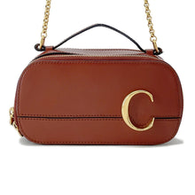 Load image into Gallery viewer, Chloe Chloe C Chainshoulder Bag BrownCHC20SS225A37 Calf Leather
