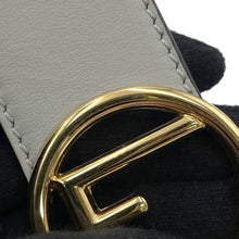Load image into Gallery viewer, FENDI Runaway Gray/Black8BH344 Leather Size Small
