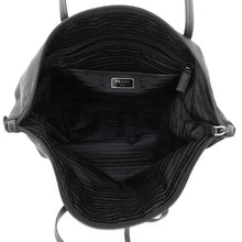 将图像加载到图库查看器中，PRADA 2way Tote Bag Black1BG189 Leather Nylon
