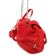 Load image into Gallery viewer, PRADA Nylon Mini Backpack Red1BH029 Nylon Size Mini
