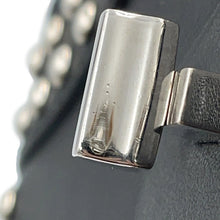 将图像加载到图库查看器中，PRADA Studded Pouch Black1N1843 Leather
