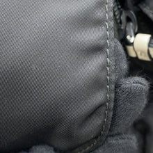 将图像加载到图库查看器中，PRADA Studded Shoulder Bag Black/White1BD118 Nylon Leather
